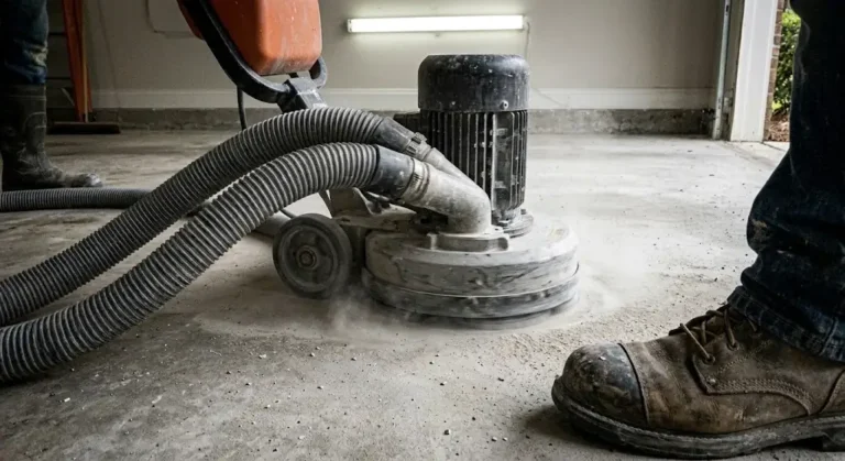epoxy flooring prep in savannah, ga