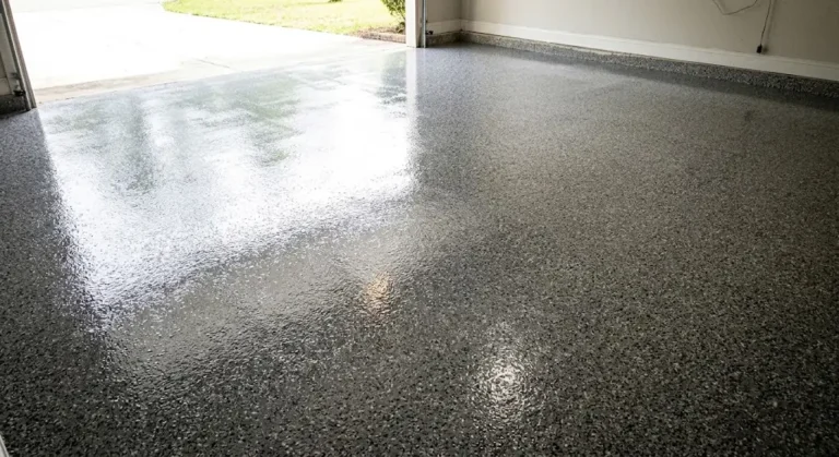 epoxy flooring transformation in savannah, ga
