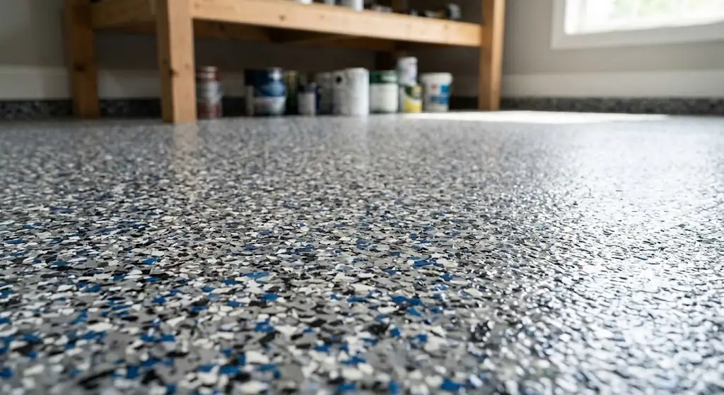 flake epoxy flooring