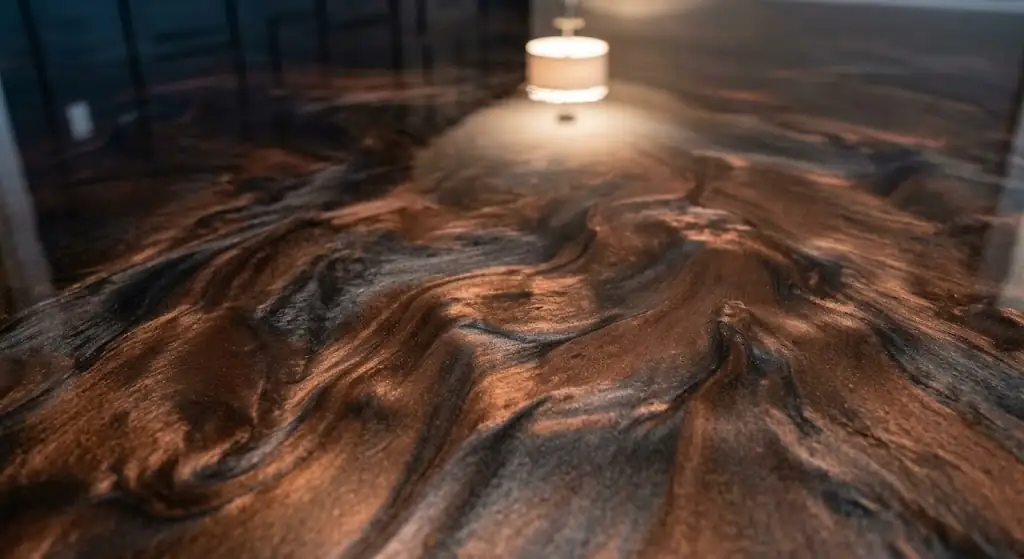 metallic epoxy finishes